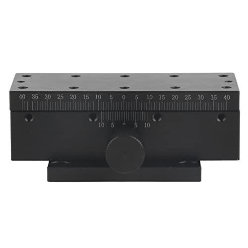 VOBOR Linear Slide PräZision Manuelle X-Achse Schiebetisch Rack-Pinion-Etage Manuelle Feinabstimmplattform FüR PräZise Bewegung von VOBOR