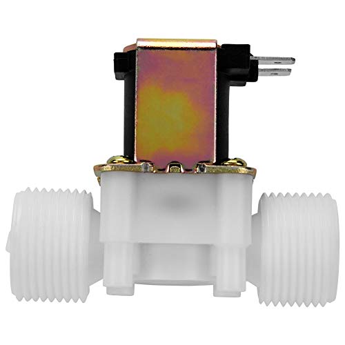 VOBOR-Magnetventil - Kunststoff-Magnetventil 12 V 3/4 Zoll 6 Punkte Wassereinlass-Magnetventil von VOBOR