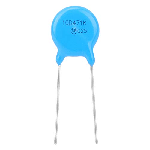Vobor Inline Varistor - 50Pcs Varistors Inline High Quality 10D471K 10K471 10MM Durchmesser 470V Vobor Inline Varistor - 50Pcs Varistors Inline High Quality 10D471K 10K471 10MM Durchmesser 470V von VOBOR