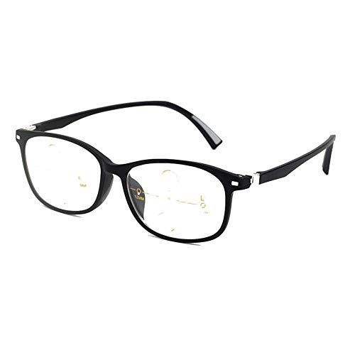 VOCD Lesebrille Fern Und Nah Dual-Use HD Smart Zoom Multifokus Anti-Fatigue Ultraleichte TR Tragbare Multifunktions-Brille Für Männer Und Frauen von VOCD
