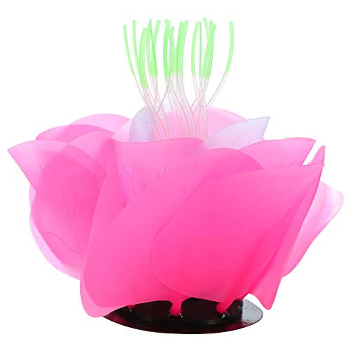 VOCOSTE Aquarium Simulation Koralle Wasserblume Silikon Rosa von VOCOSTE