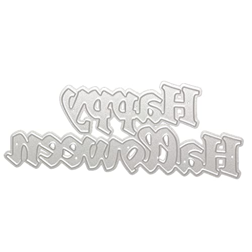 VOCUE Metall-Stanzschablone "Happy Halloween", Scrapbooking, Album, Papiervorlage von VOCUE