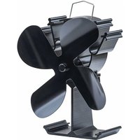 Ofenventilator Kaminventilator ohne strom 4 Blättern Kamin Ofen Ventilator stromlos für Kaminofen/Holzofen/Kaminlüfter Stove Fan von VODA