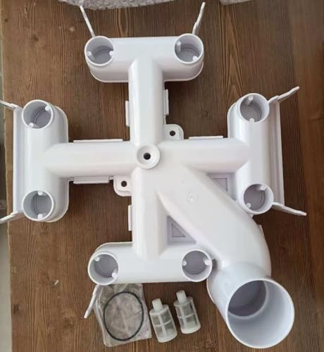 VODCACA 59023700 Verteiler-Montage passend für Pentair FNS & FNS Plus Poolfilter, Schwimm- und Spa-Poolfilter, ersetzt # V38-140 25357-600-000, weißer FNS-Verteiler VODCACA 59023700 Verteiler-Montage passend für Pentair FNS & FNS Plus Poolfilter, Schwimm- und Spa-Poolfilter, ersetzt # V38-140 25357-600-000, weißer FNS-Verteiler von VODCACA
