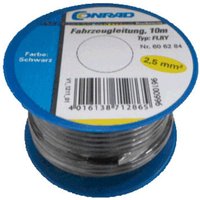 Conrad Components 606284 Fahrzeugleitung flry-b 1 x 2.50 mm² Schwarz 10 m von AIV
