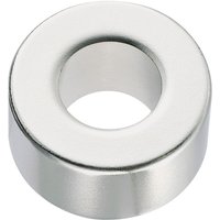 Conrad Components 506000 Permanent-Magnet Ring (ø x h) 20 mm x 10 mm N35 1.18 - 1.24 t Grenztempera von VOELKNER SELECTION