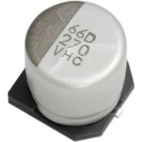 Voelkner Selection - Nippon Chemi-Con HHXC630ARA220MF80G Elektrolyt-Kondensator smd 22 µF 63 v 20 % (ø x l) 6.30 mm x 7 von VOELKNER SELECTION