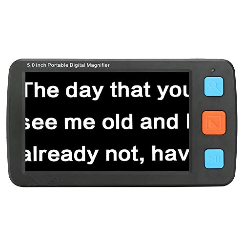 Low Vision Digitale Elektronische Leselupe,Mobile Lesehilfe mit 5 Zoll LCD-Monitor Mehrfachfarbmodus Low Vision Digitale Elektronische Leselupe,Mobile Lesehilfe mit 5 Zoll LCD-Monitor Mehrfachfarbmodus von VOEMPHI