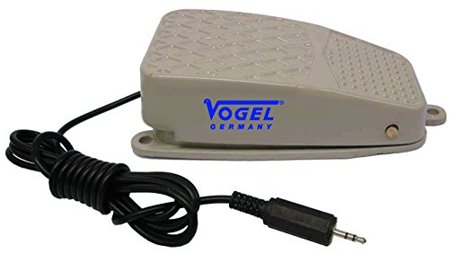 Vogel Fußschalter aus Metall mit Cinch-Stecker von VOGEL-GERMANY