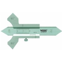 Vogel - SchweiÃünahtlehre (Messbereich 0-20 mm, mit Nonius + Feststellschraube) von VOGEL