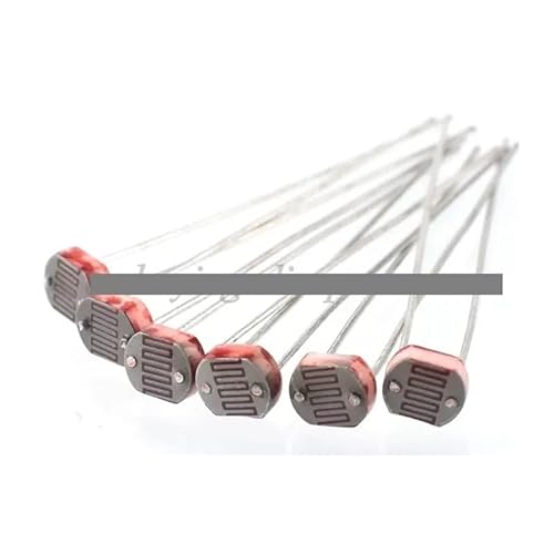 VOGGWBMQ 20Pcs/2pcs GL12528 Light Sensitive Resistor 12mm Photoresistor 12528 LDR Dependent Resistance GL12 Photo Resistor Item Kit Set (20 Pieces) von VOGGWBMQ