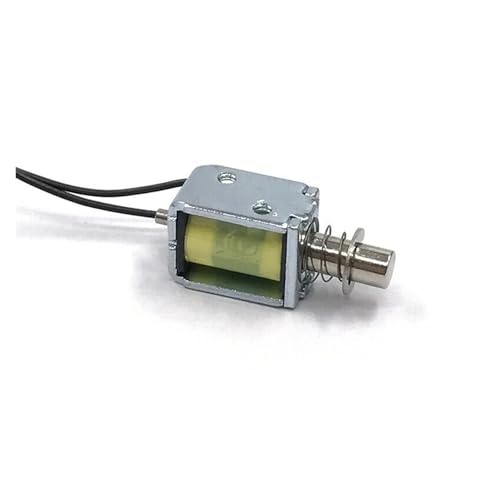 VOGGWBMQ 3V 6V DC Solenoid Push Pull Open Frame Electromagnet Through Type Magnet von VOGGWBMQ