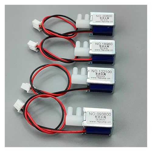 VOGGWBMQ DC 6V Small Water Valve Electromagnetic Solenoid Valve Normally Closed N/C Water Flow Switch Control von VOGGWBMQ