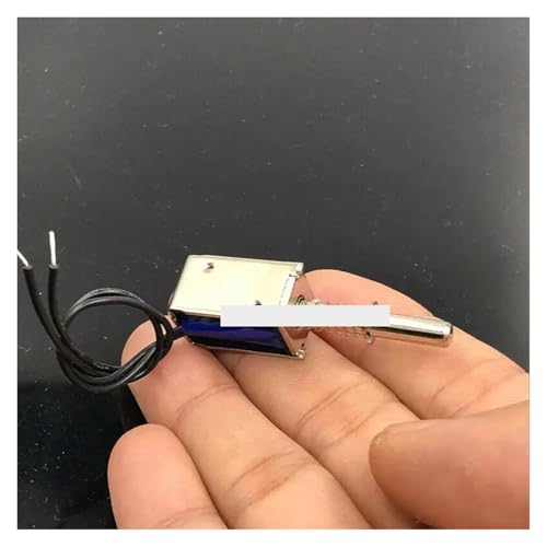 VOGGWBMQ DC Electromagnet Solenoid Magnets 5mm Stroke DC 6V-12V 9V Suction Spring Push Pull Type von VOGGWBMQ
