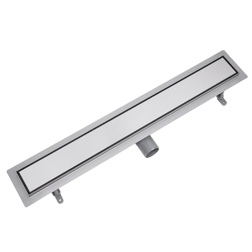 VOGI Duschrinne Edelstahl Komplettset DUO Befliesbare Abdeckung oder gebürstetem Edelstahl Haarsieb Rinne mit Siphon Montagefüße Inklusive mit Dichtmanschette Doppelkammer Bodenablauf Länge 60 cm VOGI Duschrinne Edelstahl Komplettset DUO Befliesbare Abdeckung oder gebürstetem Edelstahl Haarsieb Rinne mit Siphon Montagefüße Inklusive mit Dichtmanschette Doppelkammer Bodenablauf Länge 60 cm von VOGI