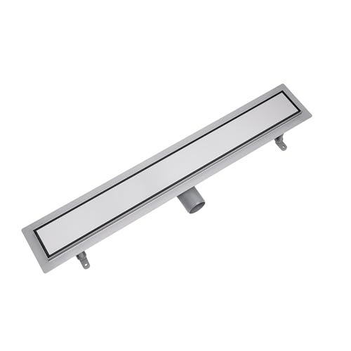 VOGI Duschrinne Edelstahl Komplettset DUO Befliesbare Abdeckung oder gebürstetem Edelstahl Haarsieb Rinne mit Siphon Montagefüße Inklusive mit Dichtmanschette Doppelkammer Bodenablauf Länge 120 cm VOGI Duschrinne Edelstahl Komplettset DUO Befliesbare Abdeckung oder gebürstetem Edelstahl Haarsieb Rinne mit Siphon Montagefüße Inklusive mit Dichtmanschette Doppelkammer Bodenablauf Länge 120 cm von VOGI