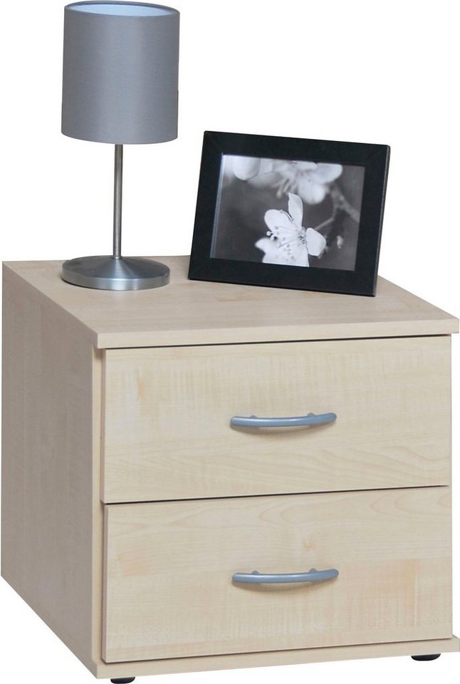 VOGL Möbelfabrik Container Barrie, Bürocontainer, Nachtschrank, mit Schubladen & Füßen (1-St) verschiedene Ausführungen, Höhe 37 cm, Made in Germany von VOGL Möbelfabrik