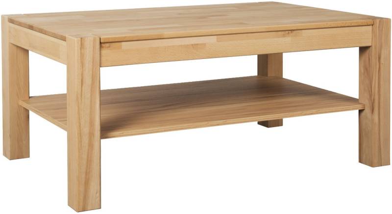VOGL Möbelfabrik Couchtisch Toronto, in 2 Größe, mit Ablageboden, teilmassiv, Höhe 46 cm, Made in Germany von VOGL Möbelfabrik