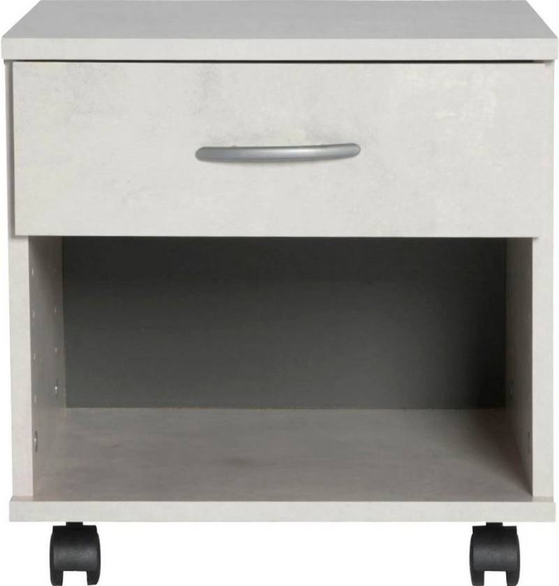 VOGL Möbelfabrik Rollcontainer Barrie, Bürocontainer, Nachtschrank, (1 St), Ausführungen mit/ohne Schubladen, Höhe 41 cm, Made in Germany von VOGL Möbelfabrik
