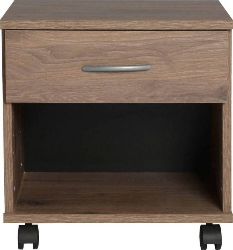VOGL Möbelfabrik Rollcontainer 1191, Bürocontainer, Nachtschrank, (1 St), Ausführungen mit/ohne Schubladen, Höhe 41 cm, Made in Germany von VOGL Möbelfabrik