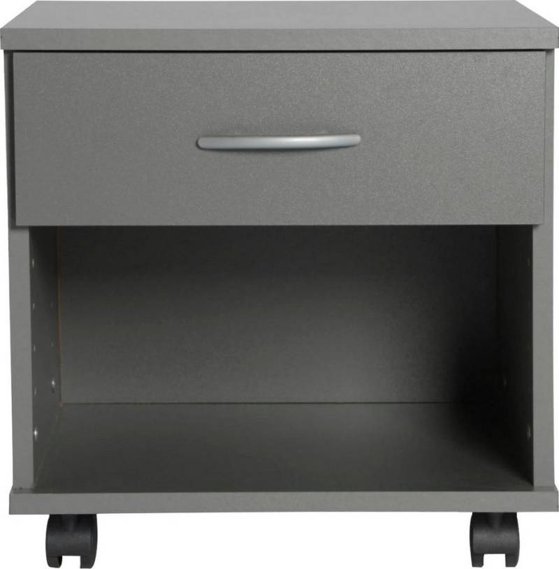 VOGL Möbelfabrik Rollcontainer Barrie, Bürocontainer, Nachtschrank, (1 St), Ausführungen mit/ohne Schubladen, Höhe 41 cm, Made in Germany von VOGL Möbelfabrik