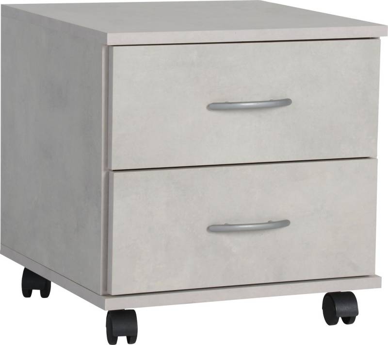 VOGL Möbelfabrik Rollcontainer Barrie, Bürocontainer, Nachtschrank, (1 St), Ausführungen mit/ohne Schubladen, Höhe 41 cm, Made in Germany von VOGL Möbelfabrik