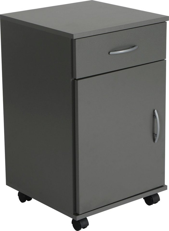 VOGL Möbelfabrik Rollcontainer 1191, Bürocontainer, (1 St), verschiedene Ausführungen, mit Schubladen, Höhe 67 cm, Made in Germany von VOGL Möbelfabrik