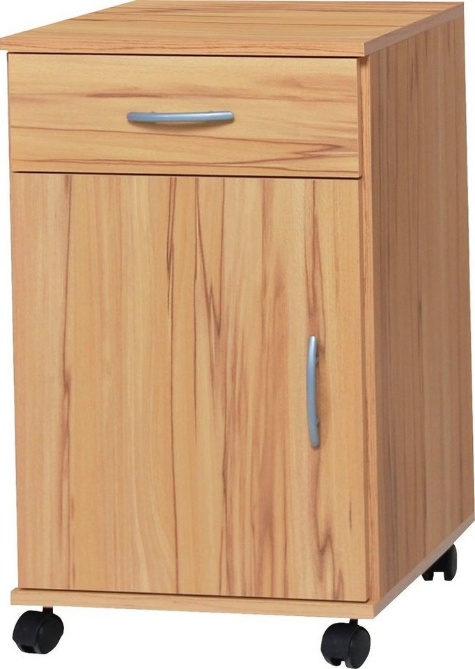 VOGL Möbelfabrik Rollcontainer Barrie, Bürocontainer, (1 St), verschiedene Ausführungen, mit Schubladen, Höhe 67 cm, Made in Germany von VOGL Möbelfabrik