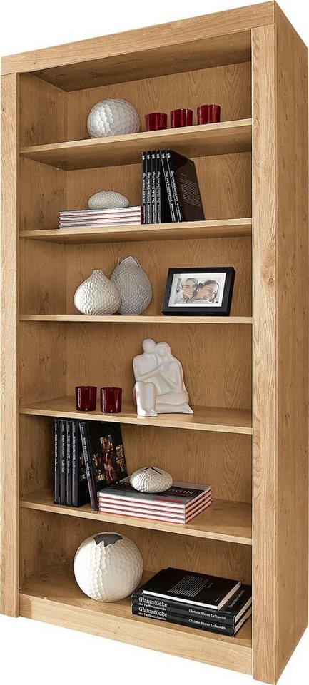 VOGL Möbelfabrik Bücherregal Toronto, in 2 Höhen, Breite 90 cm, teilmassiv, Made in Germany von VOGL Möbelfabrik