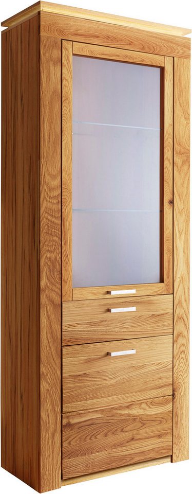 VOGL Möbelfabrik Vitrine in 2 versch. Breiten, mit viel Stauraum, teilmassiv von VOGL Möbelfabrik
