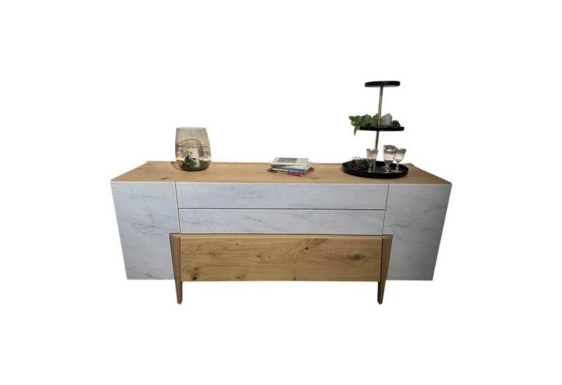 VOGLAUER Sideboard Sideboard Vtektura TESH19H Echtholzfurnier Wildeiche Rustiko von VOGLAUER