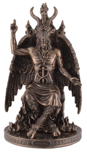 Baphomet Gottheit auf Thron - bronziert by Veronese Baphomet Gottheit auf Thron - bronziert by Veronese von VOGLER Joh. Vogler GmbH