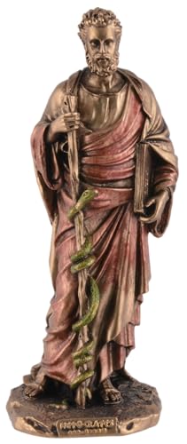 Griechischer Gelehrter Hippocrates, Urvater der Medizin, Miniatur, Kunststein, mit Bronzefarbe hanbemalt, by Veronese, 708-78230 Griechischer Gelehrter Hippocrates, Urvater der Medizin, Miniatur, Kunststein, mit Bronzefarbe hanbemalt, by Veronese, 708-78230 von VOGLER Joh. Vogler GmbH