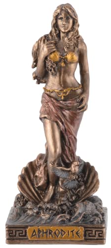 VOGLER Joh. Vogler GmbH Miniatur Figur griechische Göttin Aphrodite- mit Bronzefarbe bemalt by Veronese von VOGLER Joh. Vogler GmbH