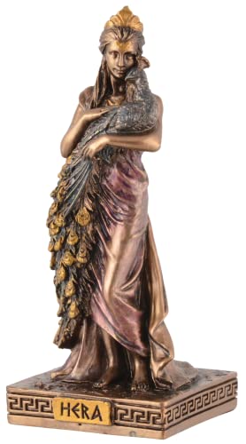 Miniatur Figur griechische Göttin Hera - mit Bronzefarbe bemalt by Veronese von VOGLER Joh. Vogler GmbH