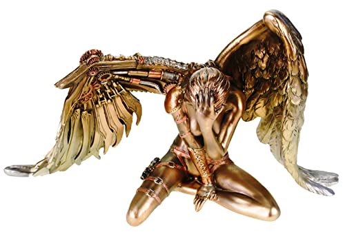 VOGLER Joh. Vogler GmbH Steampunk Fallen Angel gefallener Engel 37 cm Figur Steam Punk Akt Retro von VOGLER Joh. Vogler GmbH