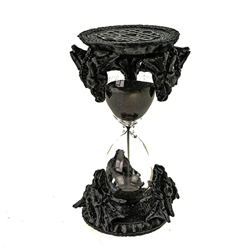 VOGLER Joh. Vogler GmbH Stundenglass Drachenköpfe Sanduhr 16 cm Dragon Figur Gothic von VOGLER Joh. Vogler GmbH