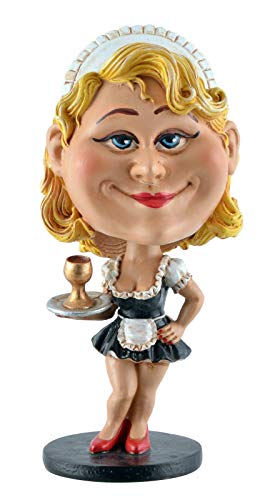 Vogler 841-133 Funny Life Wackellkopf Kellnerin Bobblehead Bedienung Figur von VOGLER Joh. Vogler GmbH