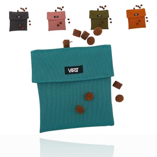 VOGT-SnackBag | Futterbeutel | Taschenschoner | André Hundeerziehung (türkis) von VOGT