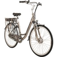 VOGUE BIKE E-Citybike Basic 28 Zoll Rahmenhöhe 47 cm 7 Gänge grau grau ca. 250 W ca. 28 Zoll von VOGUE BIKE