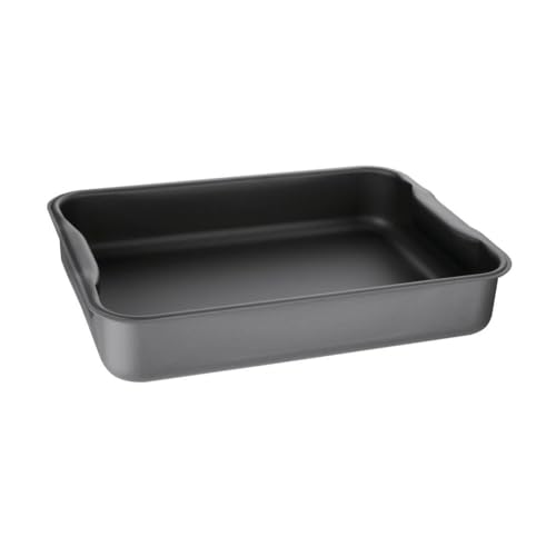 Vogue Aluminium Auflaufform 370 x 265mm, Größe: 70(H) x 370(B) x 265(T)mm | Material: Aluminium, C058 von VOGUE