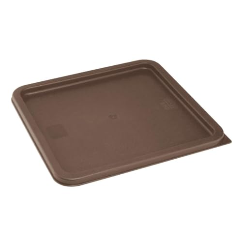 Vogue Hygiplas quadratischer brauner Deckel, passend für 10–15–20 l von VOGUE