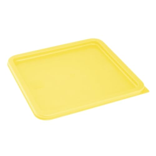 Vogue Hygiplas quadratischer gelber Deckel, passend für 10–15–20 l von VOGUE