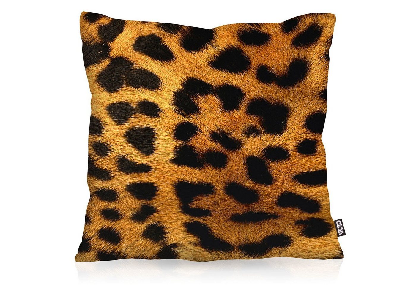 Kissenbezug, VOID, Sofa-Kissen Leopard Outdoor Indoor fell katze wildkatze leo raubtier von VOID