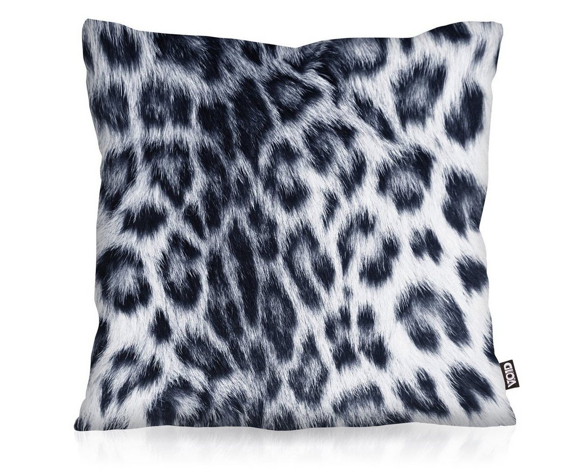 Kissenbezug, VOID, Sofa-Kissen Schneeleopard Outdoor Indoor katze tier Leopard leo Fell von VOID