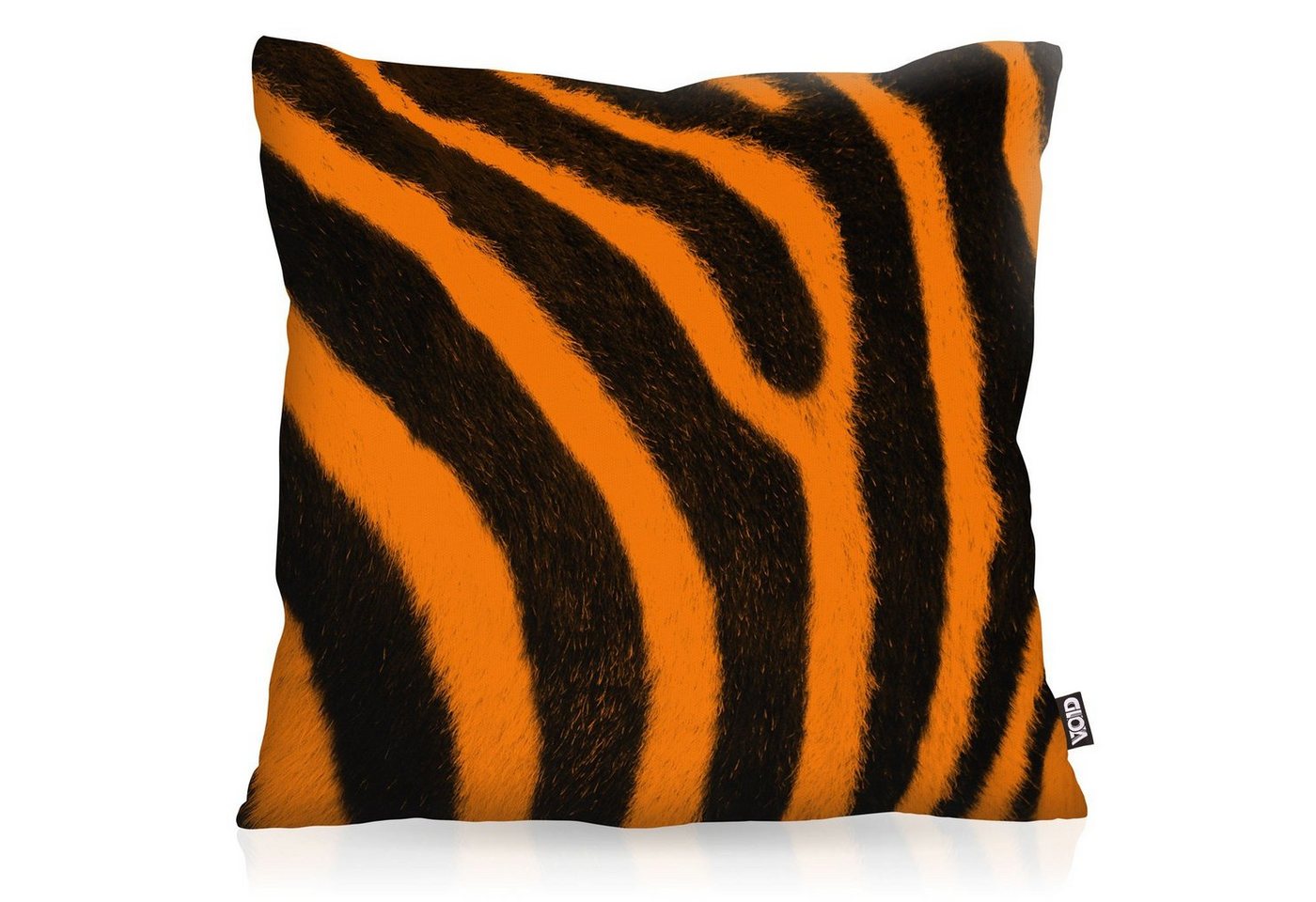 Kissenbezug, VOID, Sofa-Kissen Farbiges Zebrafellmuster Print Outdoor Indoor Zebra fell von VOID