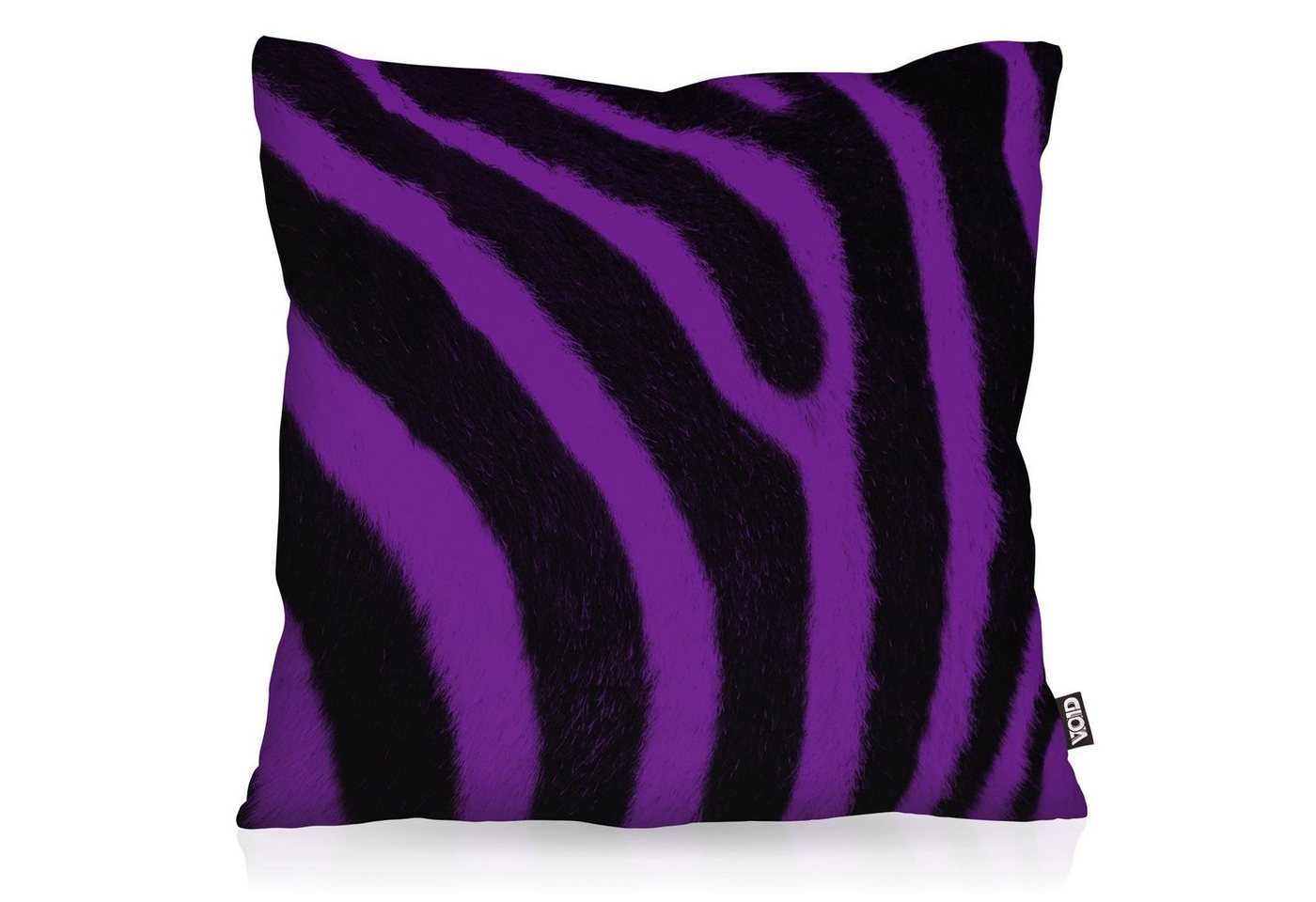 Kissenbezug, VOID, Sofa-Kissen Farbiges Zebrafellmuster Print Outdoor Indoor Zebra fell von VOID