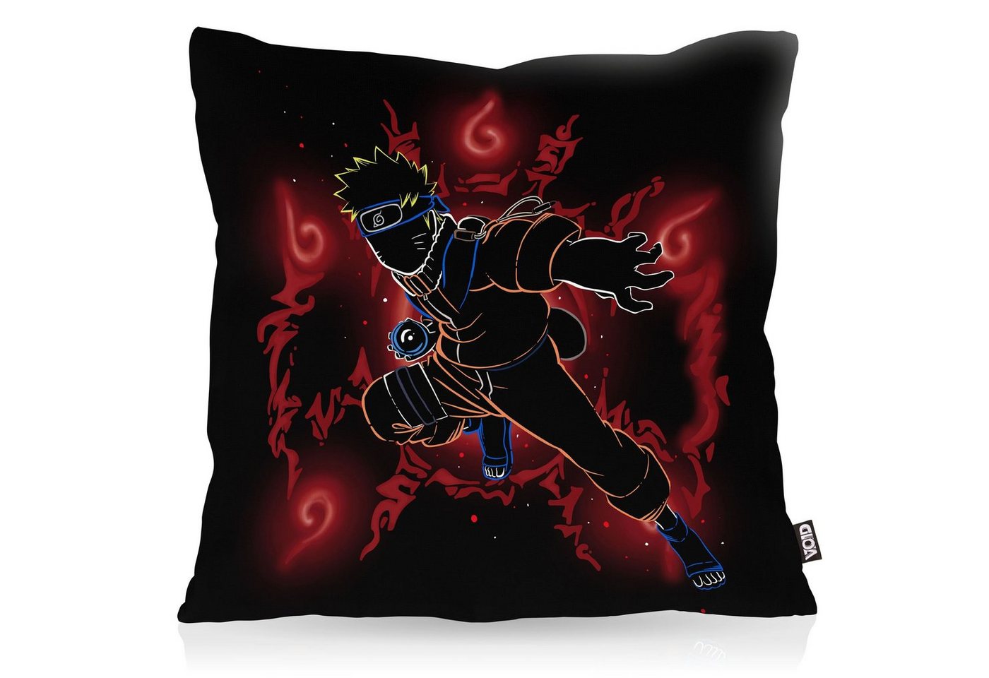 Kissenbezug, VOID, Sofa-Kissen Jinchuriki goku ninja fuchs anime manga japan son dragon kame von VOID