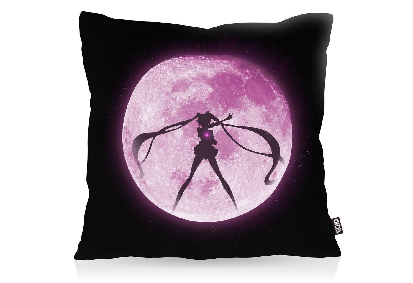 Kissenbezug, VOID, Sofa-Kissen Mondzauber anime sailor mondstein moon luna bunny mars anime von VOID