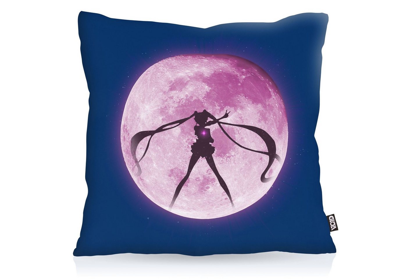 Kissenbezug, VOID, Sofa-Kissen Mondzauber anime sailor mondstein moon luna bunny mars anime von VOID